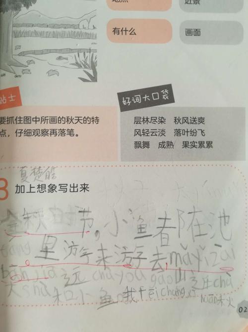 一个描述“秋天领域”的好句子_3000个单词