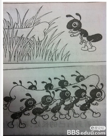 三年级组成：蚂蚁移动_800字