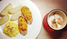 煎鸡蛋Making a Scrambled Egg_750字