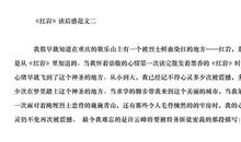 《红岩》读后感_650字