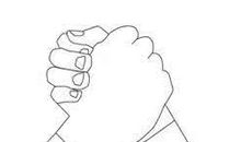 我和妈妈扳手腕_500字