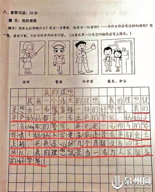 我的理想-服务人民550字