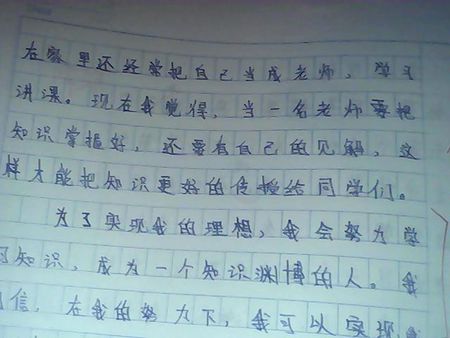 [PK赛]关于我的理想的构图：追求理想的道路上_550个单词
