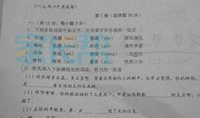 期中语文考试_350字