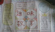 趣味数学-关于数学的手抄报_20字