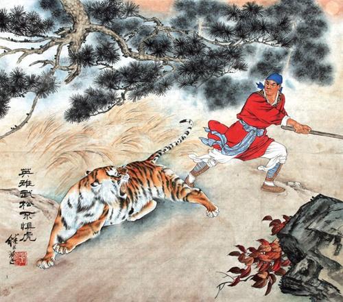 吴松打虎_650字