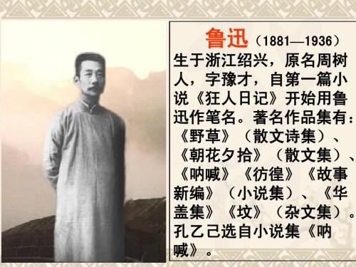 继续写“孔乙己” _1500字