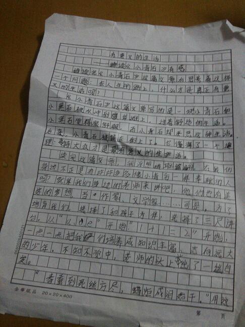 读三年级后：阅读《大叶》第一，第二章_800字