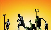 黄昏下的足球_900字