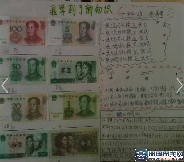 一年级日记：数学日记_300个单词