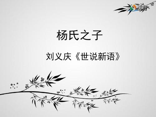 “杨的儿子”现代文字_100个单词