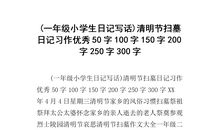 怎样写日记_250字