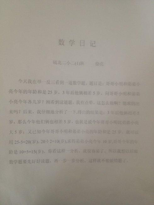 购物数学日记_350字