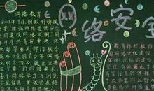 2018年网络安全教育黑板报（四）