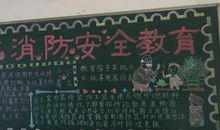 2018年消防教育黑板报（五）