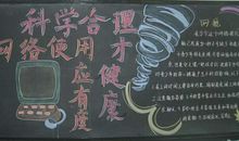 2018年网络安全教育黑板报（三）