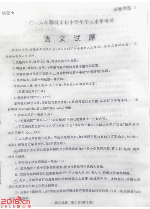 2012年聊城市高中考试全场作文：面对缺陷_800字