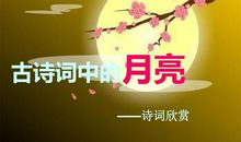 关于月亮的古诗
