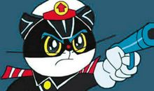 黑猫警长抓坏蛋（王浩轩）_400字