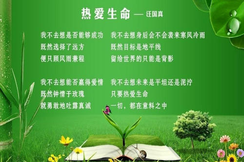 生活行情：关于珍惜Life_650个单词的著名行情