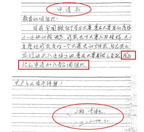 2018大学共青团申请表（2）