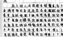 2012莆田中考满分作文：真情旋律_20字