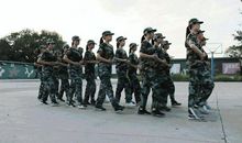 军训的序幕_350字