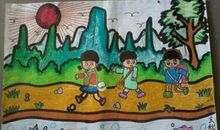 快乐的秋游_450字