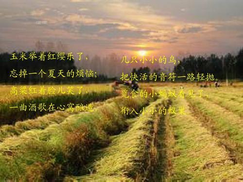 微笑的秋天