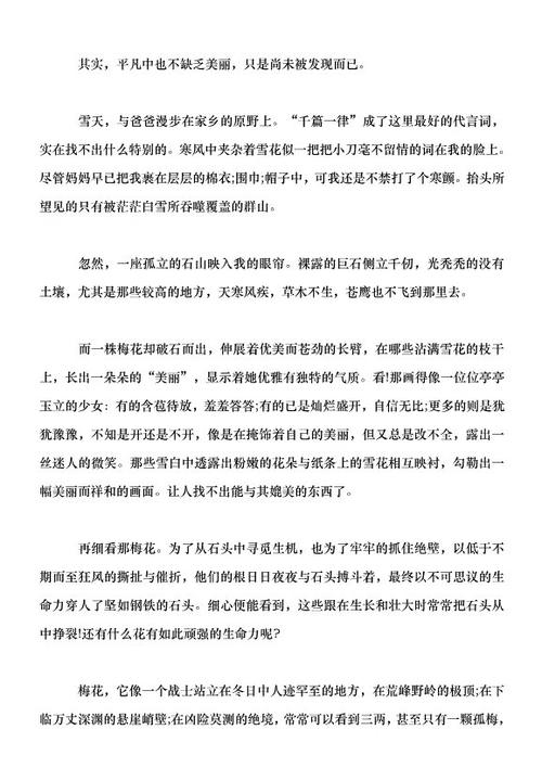 青年励志演说：普通也是一道亮丽的风景_2000字