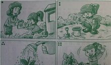 一年级看图写话：小狐狸上学（二）_250字