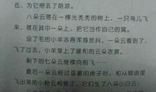 单元作文：奇特的白云_500字