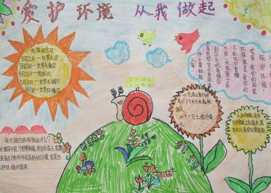 关爱环境始于我