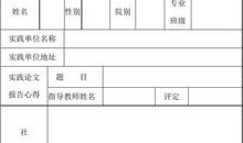 实习计划范本（三）