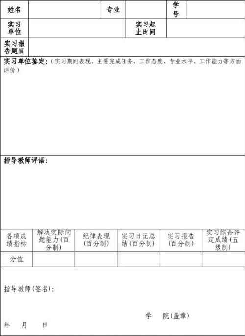 最新实习计划样本（2）