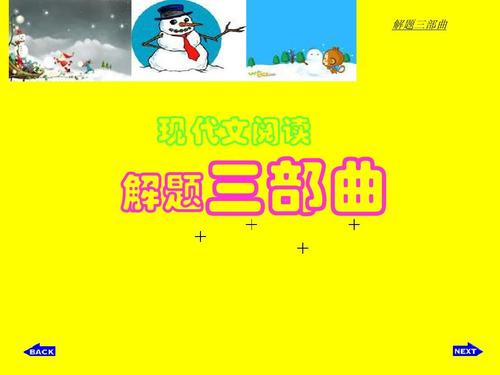 2010年高考语文阅读三步曲