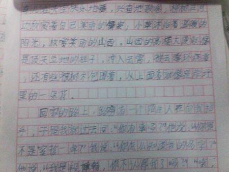 单元组成：二十年返乡_550字
