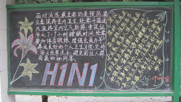 预防甲型H1N1流感报告_150话1