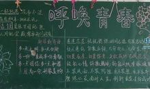 黑板报：青春的节日_900字