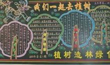 黑板报：完美的植树节_1500字