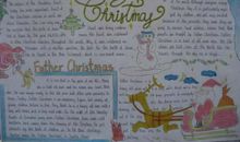 圣诞节英语手抄报（九）_20字