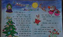 圣诞节英语手抄报（四）_20字