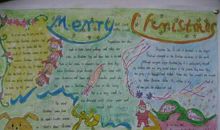 圣诞节英语手抄报（十）_20字