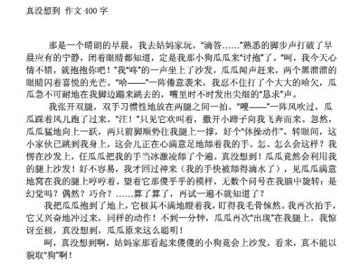 何志可一千六百字