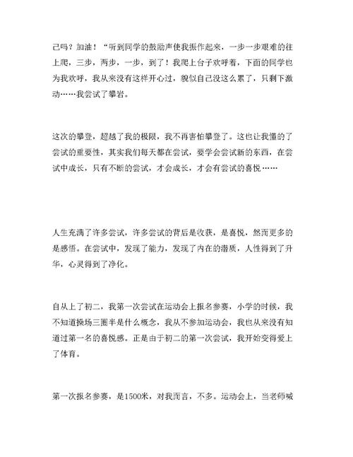 [期中论文]尝试_1000字