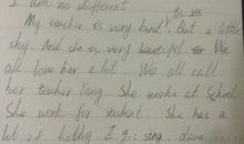 二年级英语作文：My English Teacher_300字