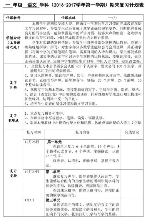 中文学习计划（12）