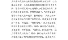 关于同学的作文：四大天王_800字