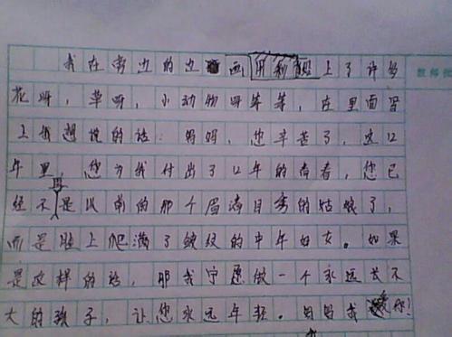 关于同学的作文：好男孩，800字