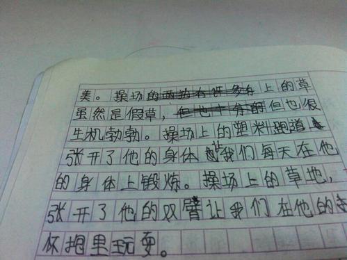 关于同学的作文：她在同一张桌子上900字